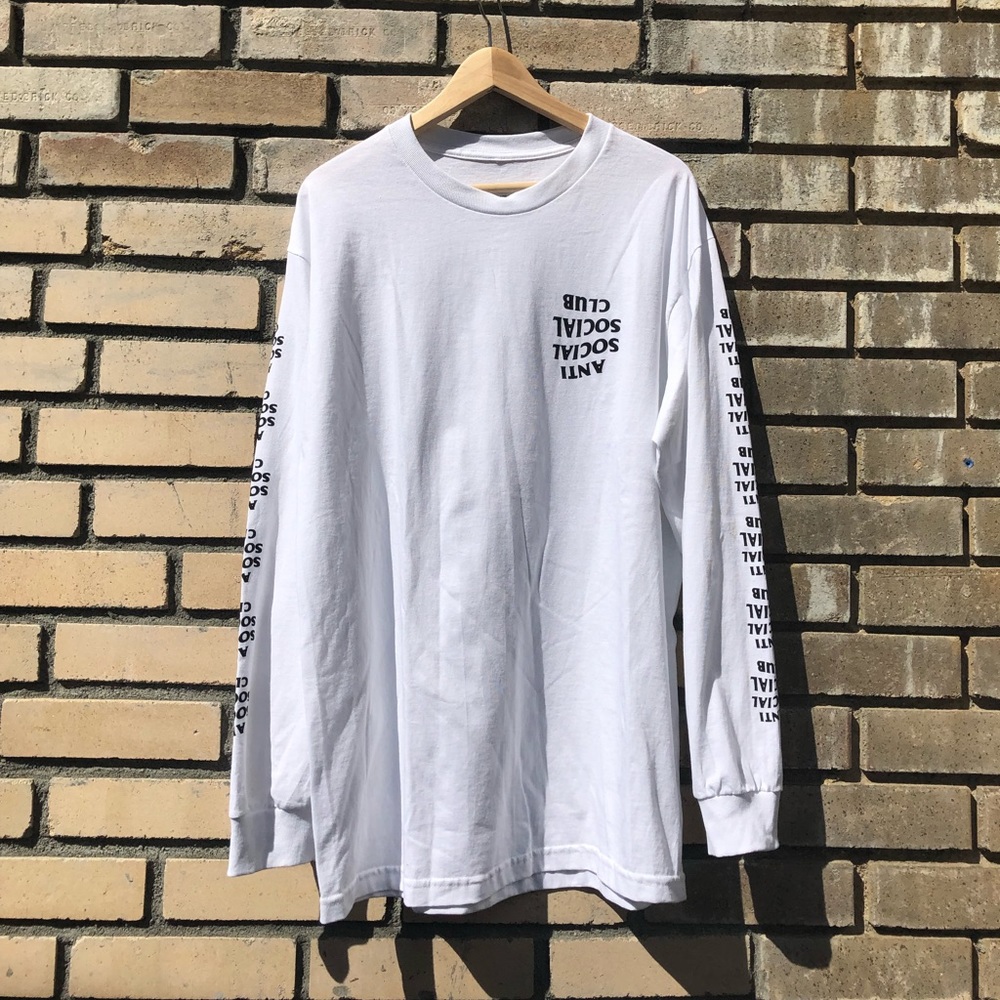 Antisocial Social Club reversed logo L/S - Picture 3 of 5